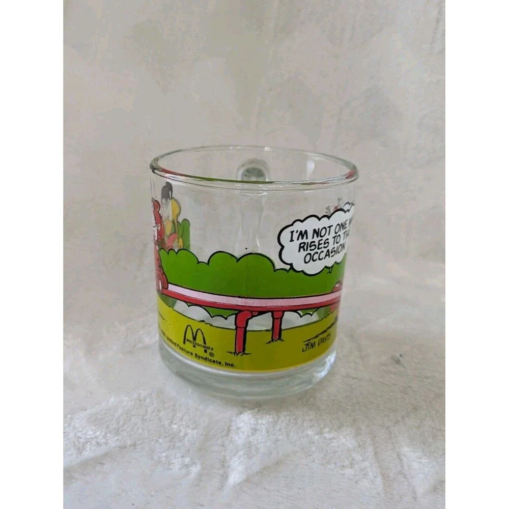 Vintage McDonald's Garfield & Odie Mug Late 1970's